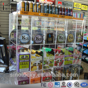 High and Big in Size Acrylic Retial Sundry goods Floor Display Showcase