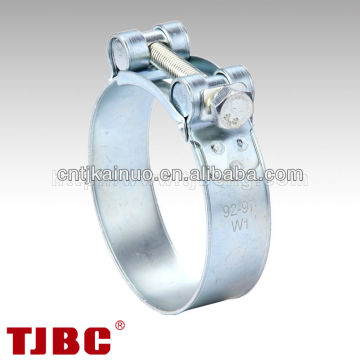 Heavy duty clamp with single bolt stainless steel heavy duty hose clamps