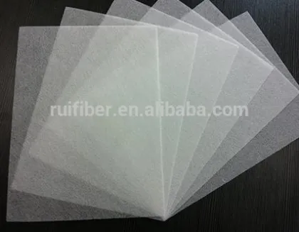 Continuous / chopped glass fiber / polyester surface mat / composite mat