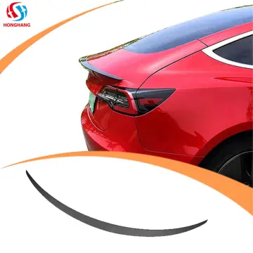 Carbon Fiber ABS Rear Roof Wing Spoiler for Tesla Model Y (2019-2021)