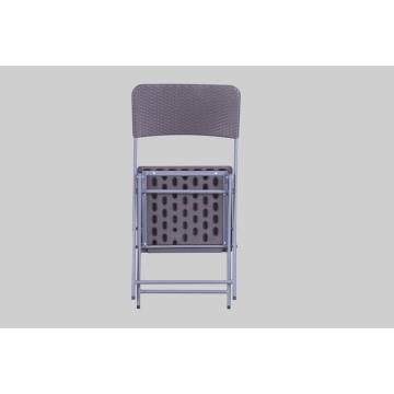 wholesale plastic folding chair with metal leg