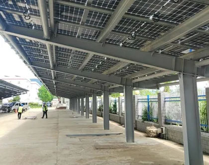 Carport solar photovoltaic system