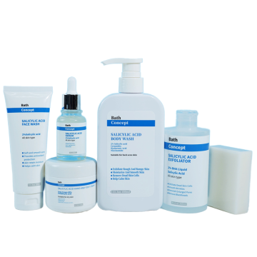 OEM Factory Private Label Salicylic Acid Face Cleanser for All Skin Types