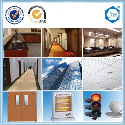Aluminum honeycomb panel fireproof building construction material