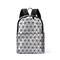 Geometric Backpack Diamond Lattice Bag Travel Baging Waterproof Ransel untuk Sekolah