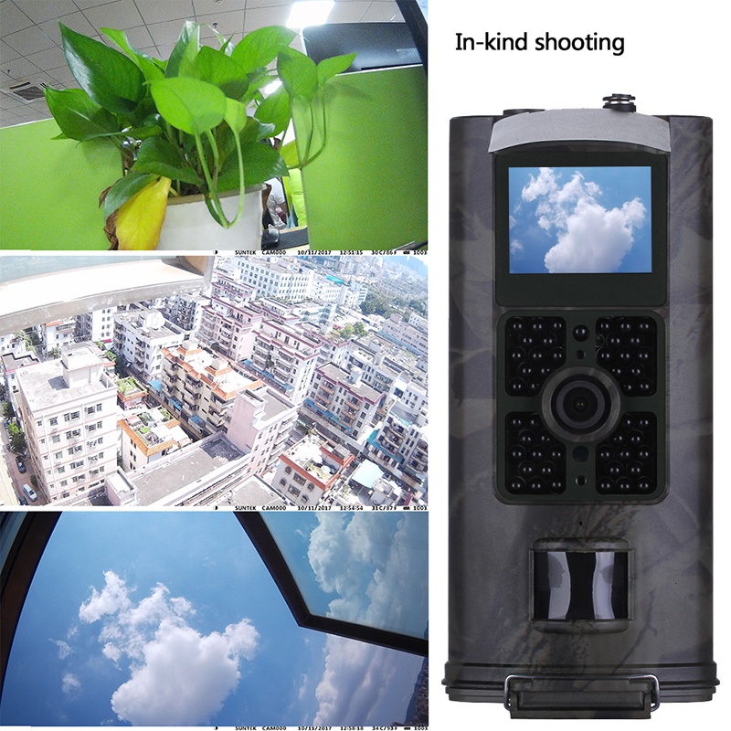 16MP 1080P IP65 Hunting Camera 20M Range 0.5s Trigger Time Night Version Photo Trap Wildlife Hunting Camera Surveillance Cams