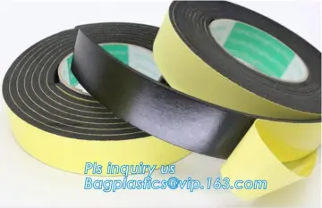Custom Double Sided EVA/PE Adhesive Foam Tape, EVA Double Sided Adhesive Foam Tape for Automotive, Heat Resistant Double Sided P