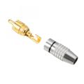 Gold Plated Soldering RCA Phono Jack Connector