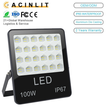 High Lumen Modular LED Flood Lights for Roads - IP65 Waterproof Outdoor Lighting 10w~100w