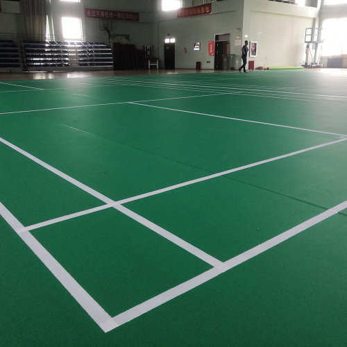 Tikar lantai badminton PVC dalaman dengan BWF