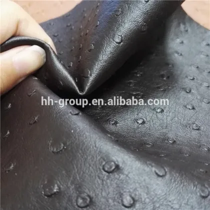 PVC Synthetic Ostrich Leather