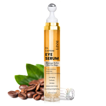 Care della pelle coreana: siero e crema per gli occhi della caffeina per occhia e rughe scure