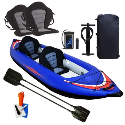 Inflatable Fishing Kayak Set - PF Kayak for Fishing Canoe