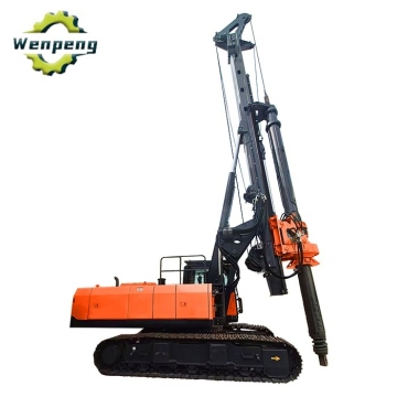 Crawler Quadrilateral Rotary Drilling Rig with 200KN.m Torque