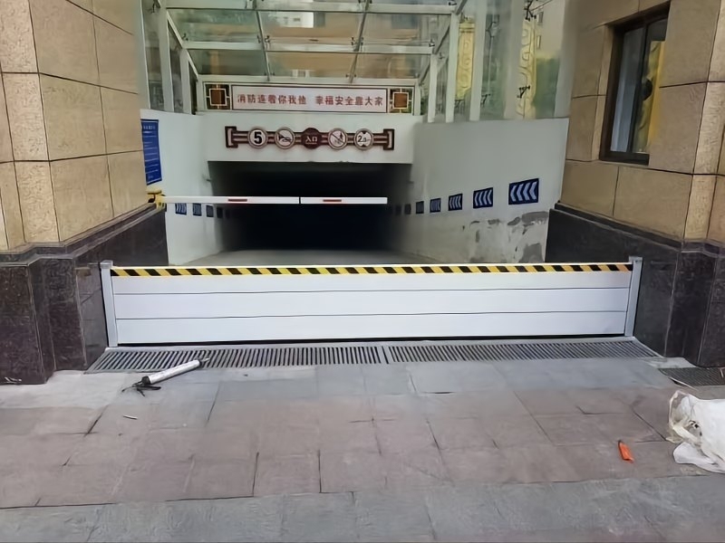 aluminum gate barrier