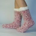 Winter Warm Chunky Fuzzi Plush Slipper Socks