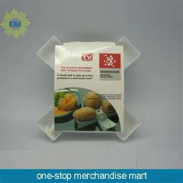 high quality plastic microwave potato chip maker