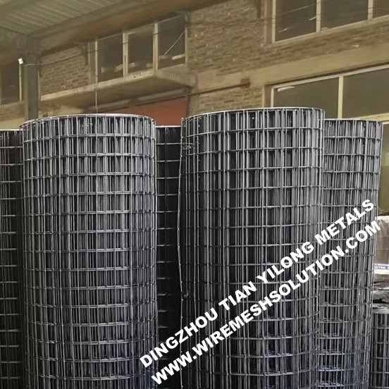 Black PVC Coated Welded Wire Mesh