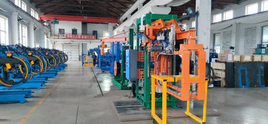 Automated bundling machine of galvanized tubes