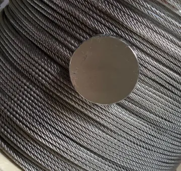 1X7 stainless steel wire rope 0.8mm 304