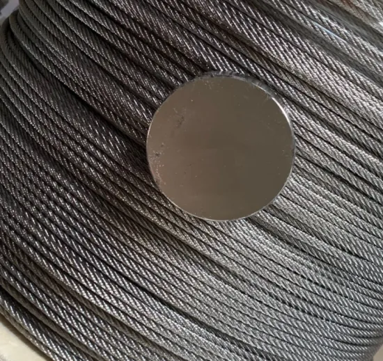 1X7 stainless steel wire rope 0.4mm 304