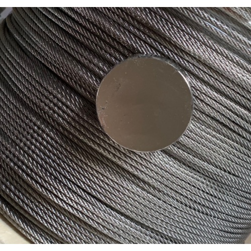 1X7 stainless steel wire rope 0.6mm 304