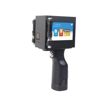 Small Handheld 25.4mm Label Maker Printer for Plastic Bottles and Bags