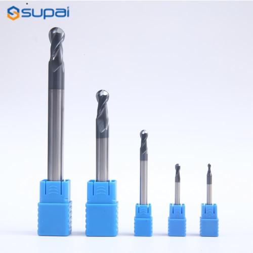 Carbide Ball Nose End Mill For Spheroidal Graphite