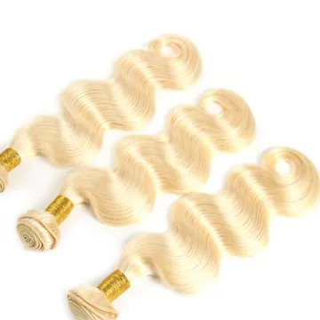 613 Blonde Human Hair Weave,Sew In Human Hair Extensions Blonde