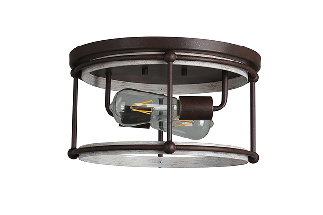 Zdc 5831 2 L19 Rustic Style Dining Room Light