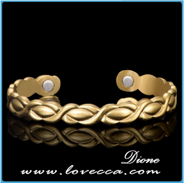 Fashion copper bracelet magnetic bracelet copper for ladies