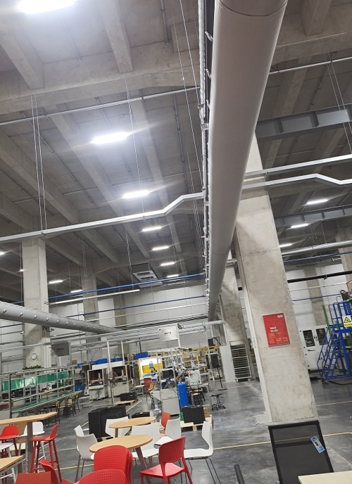 Fiber cloth air duct