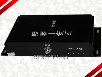 Transmitter 4ch Video Signal, 1ch Rs485 Reverse Data Signal Cctv Twisted Pair Cee-604