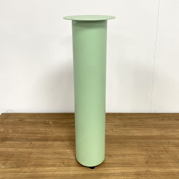 Green Round Coffee Dining Furniture Metal Table Legs