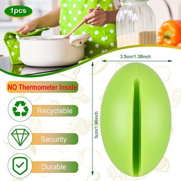 Thermometer Clip Silicon Cup Clip Green Pot Clip