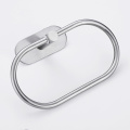 Bathroom Towel Holder Stainless Steel Towel Ring Holder Hanger Wall-Mounted Round Towel Rings Home Hotel Bathroom Accessory