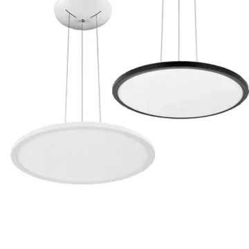 Nordic Modern CCT Tunable Suspended Ceiling LED Light Panels - Square and Round, 18W to 80W
