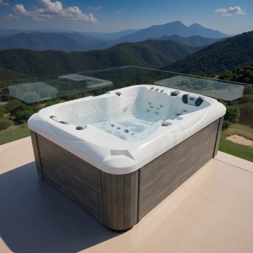 2-person Acrylic Spa Massage Hot Tub