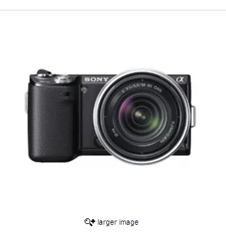 Sony Compact Interchangeable Lens Touchscreen Camera