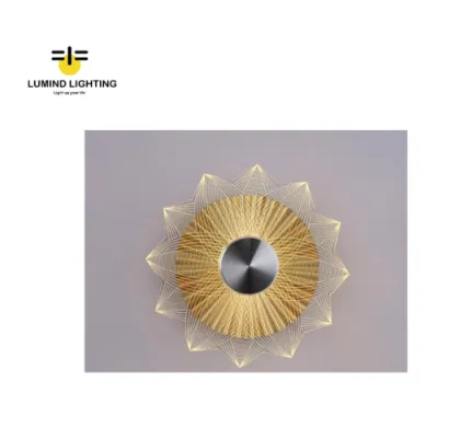 Lumind Lighting: Fashionable Glass Bedroom Wall Lamps for Indoor Decor
