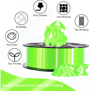 Silk Shiny PLA Filament 1.75mm