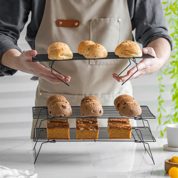 YIGO 3-Tier Thick Wire Cookie Rack - Commercial Quality Grid Rack
