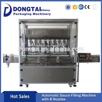 Automatic Sauce Glass Bottle Filling Equipment