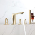 European art minimalist 3 hole separating faucet