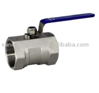 Stainless steel 1PC ball valve