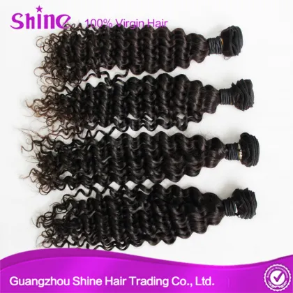 New Mongolian Hair Weave 100% Human Hair Extension