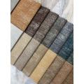 Tissu de velours hollandais scintillant de qualité supérieure, doré et argenté