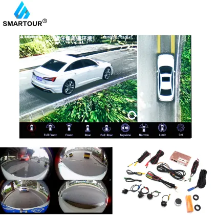 Smartour 360-Degree Panoramic View Parking Camera System