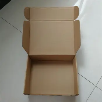 Flat Packed E Flute Corrugated Cardboard Mailer Box