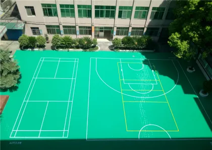 BWF Badminton Court Flooring Enlio Floors